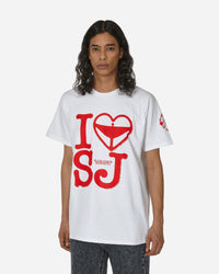 Slam Jam Narukiyo X Slam Jam T-Shirt WHITE T-Shirts Shortsleeve NKSJANNIVTEE 002