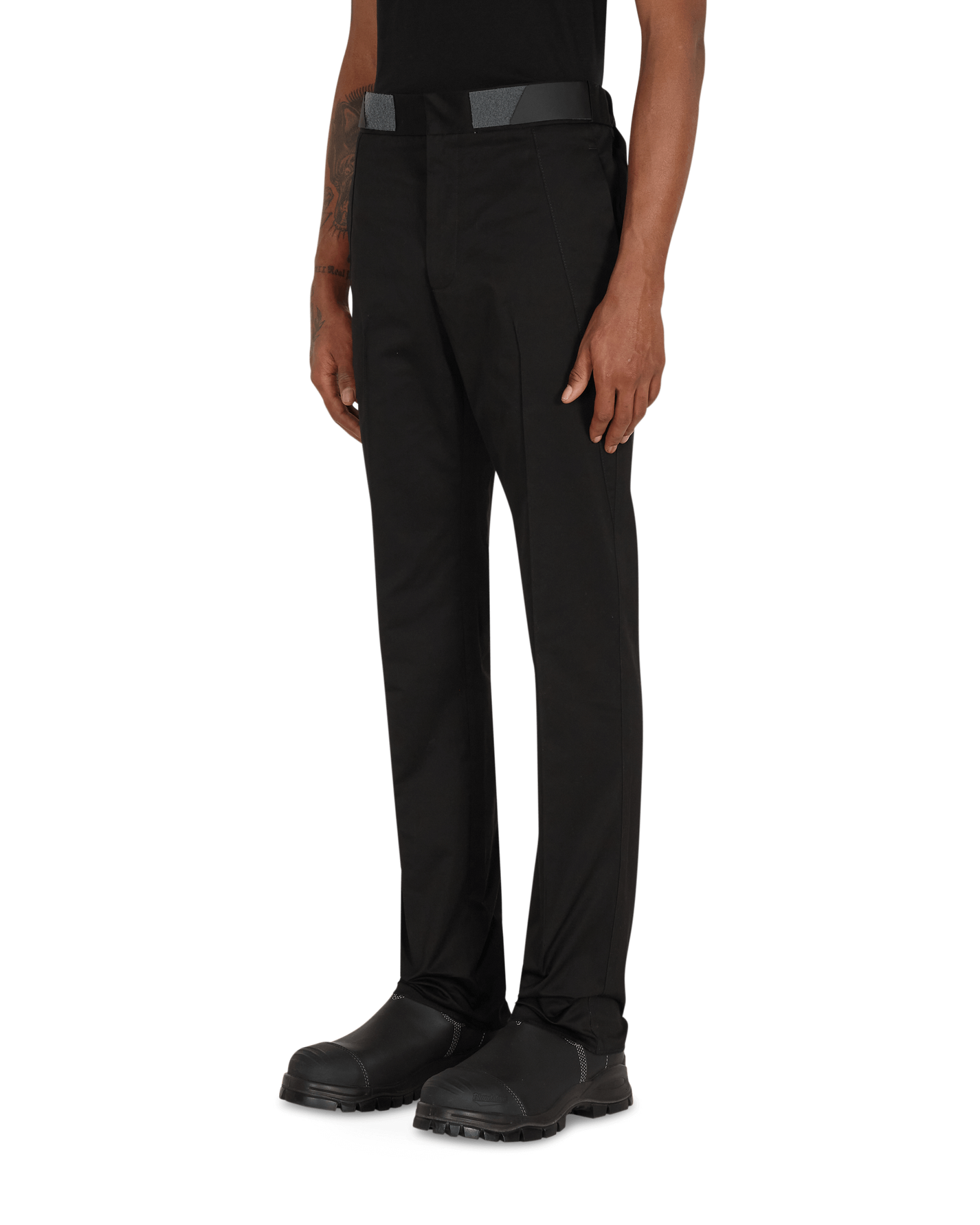 Slam Jam DIAGONAL ATTICA PANT Black Pants Trousers SJZMPA01FA01 BLK001