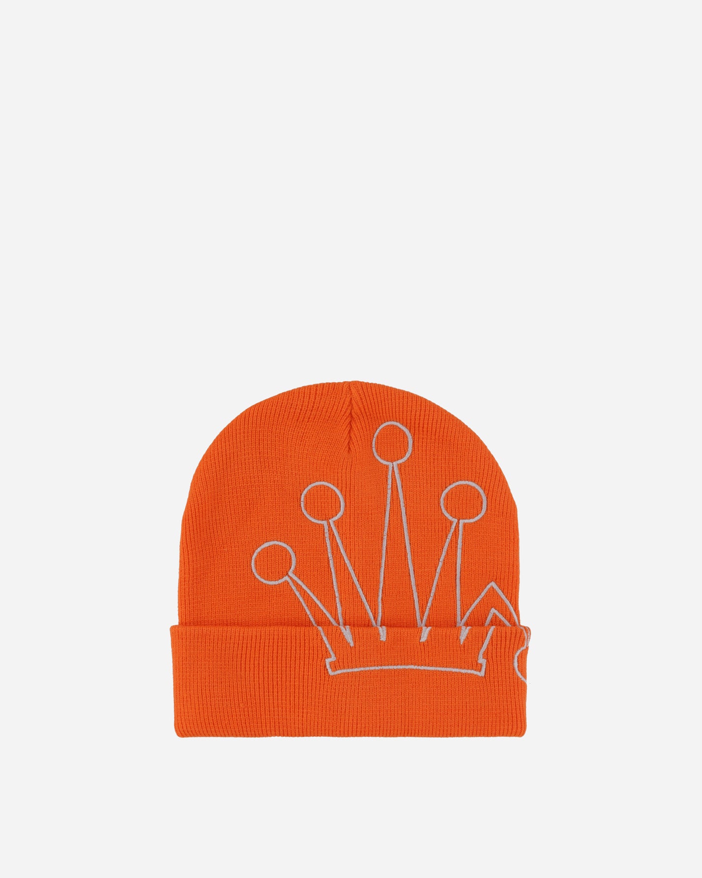 Stüssy Cuff Beanie Crown Orange Hats Beanies 1321212 0602