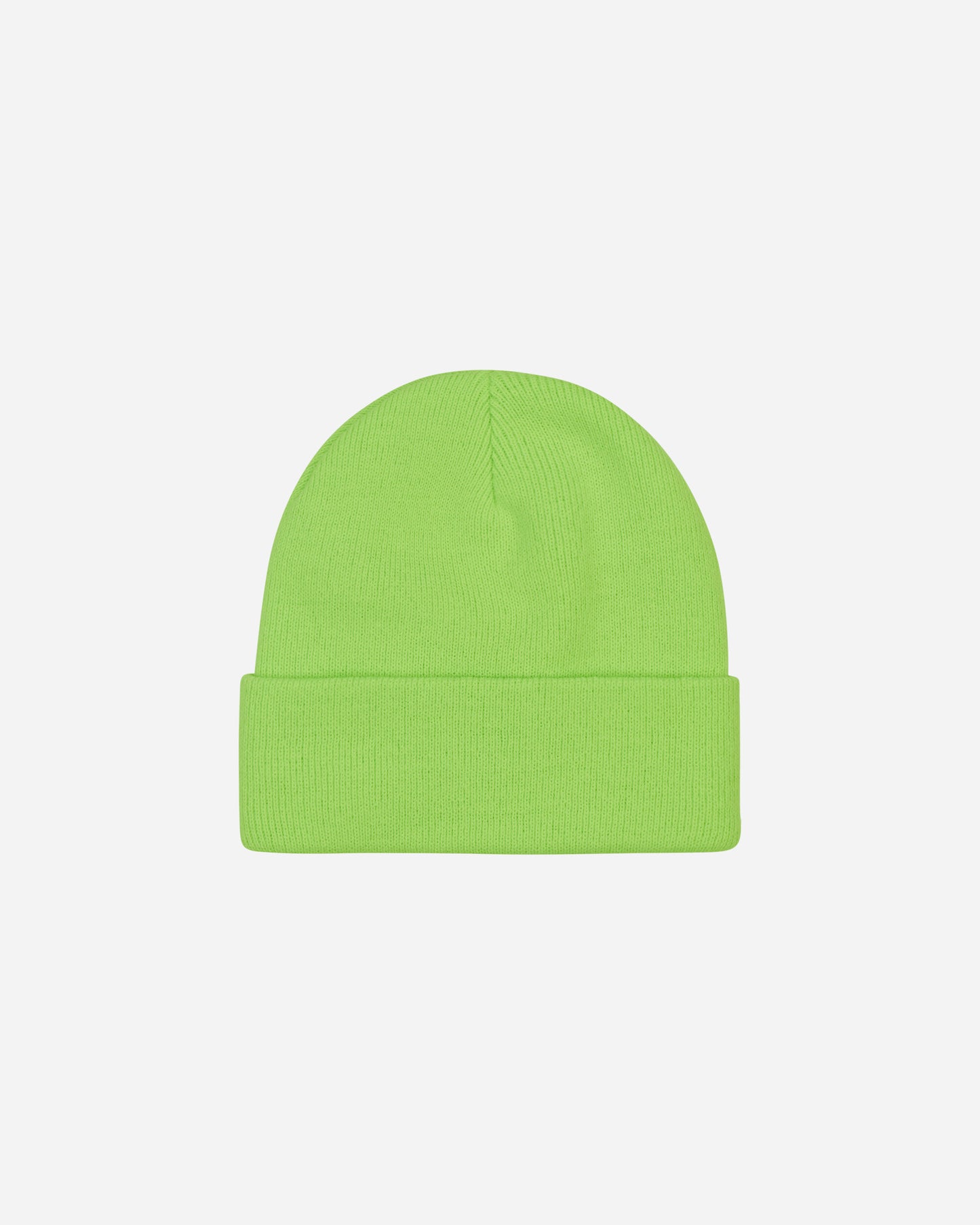 Stüssy Stock Cuff Beanie Flo Green Hats Beanies 1321020 FLGR