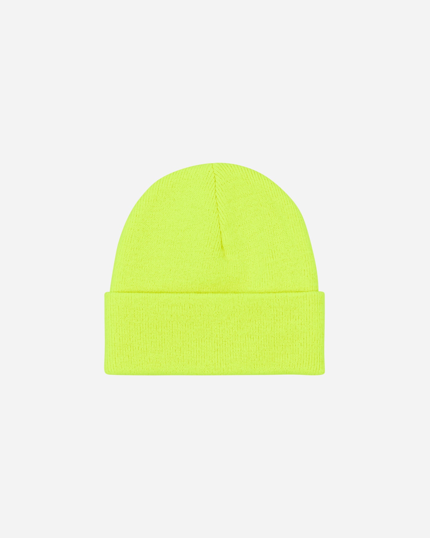 Stüssy Stock Cuff Beanie Safety Yellow Hats Beanies 1321020 SAYE