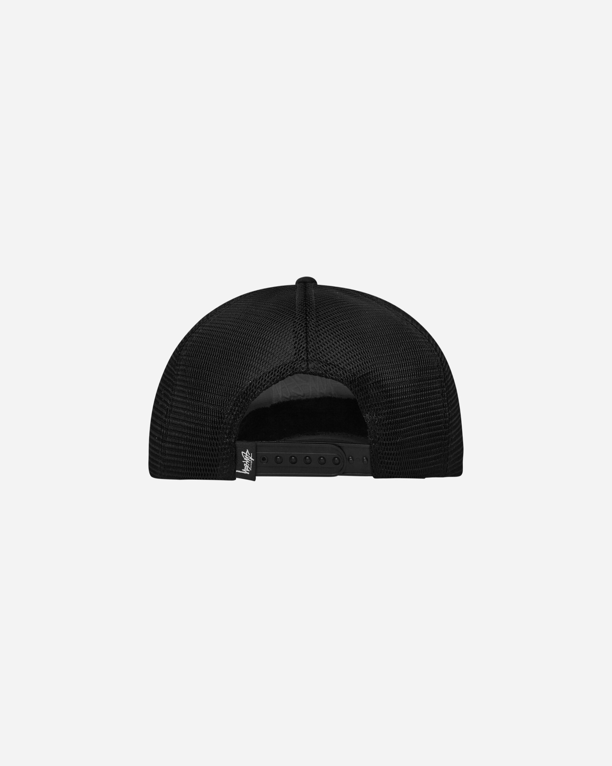 Stüssy Big Basic Trucker Cap Black Hats Caps 1311088 0001