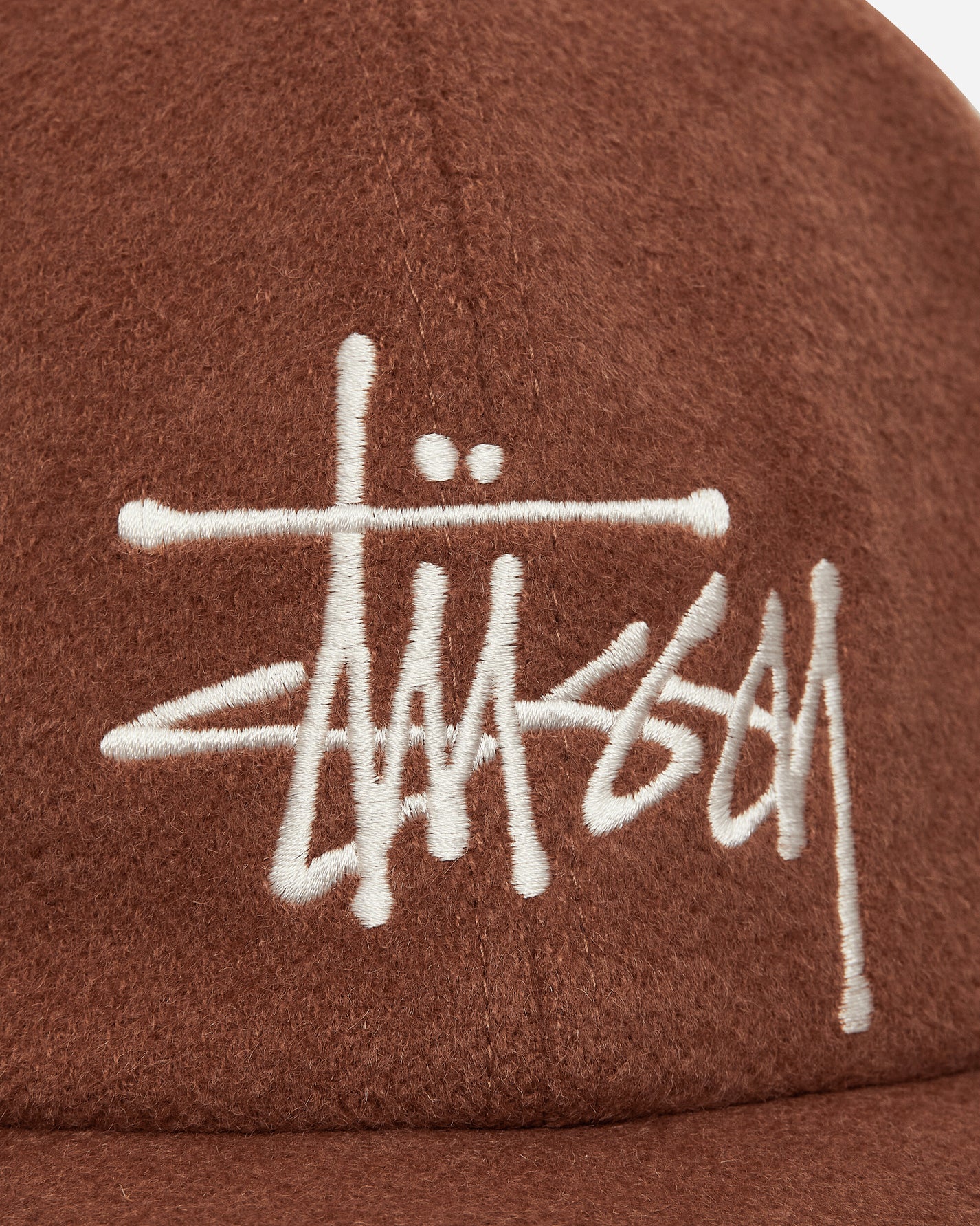 Stüssy Ear Flap Wool Crown Cap Brown Hats Caps 1311159SJ 1001