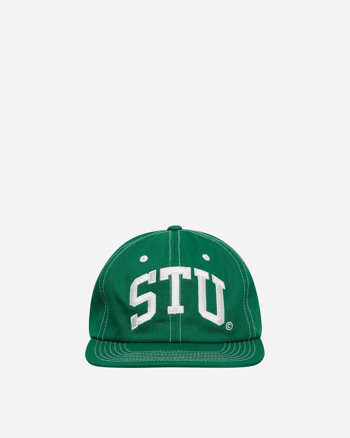 Stüssy Stu Arch Strapback Cap Green Hats Caps 1311066 0401