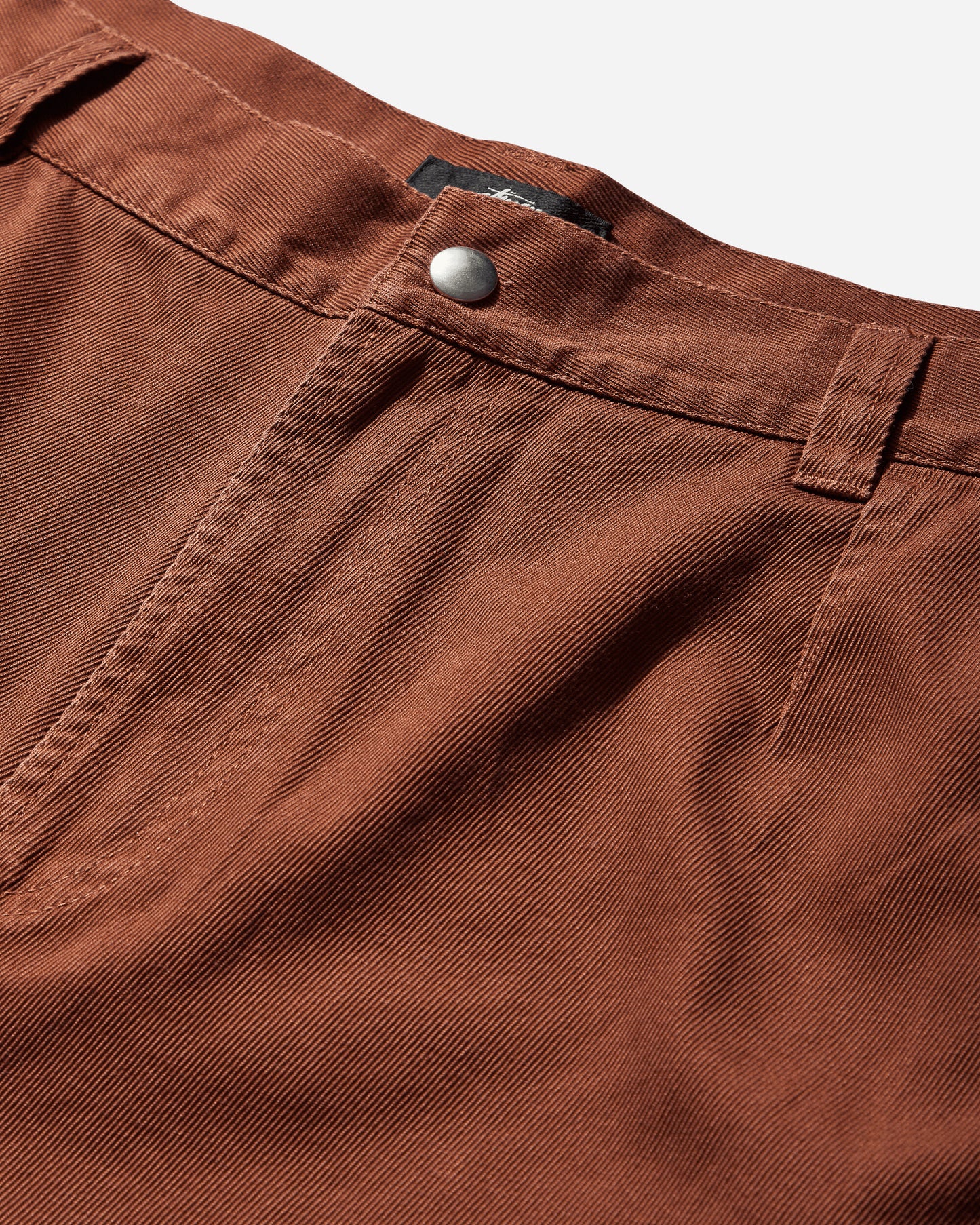 Stüssy Workgear Trouser Twill Caramel Pants Casual 116625 1054