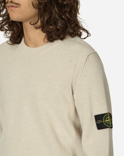 Stone Island Cotton Knit Sweater Plaster Knitwears Sweaters 8115508A3 V0097