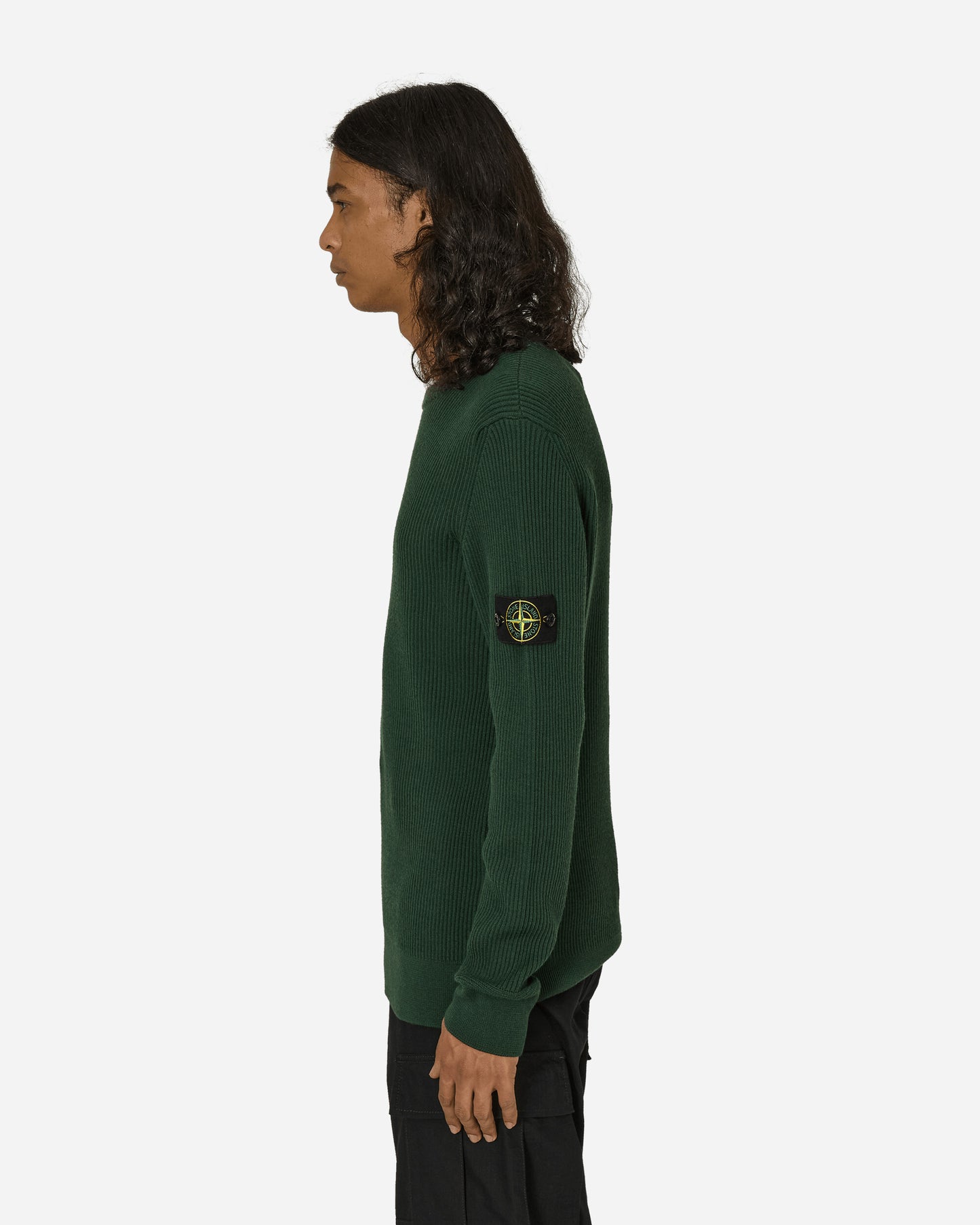 Stone Island Cotton Rib Sweater Musk Knitwears Sweaters 8115553C2 V0059