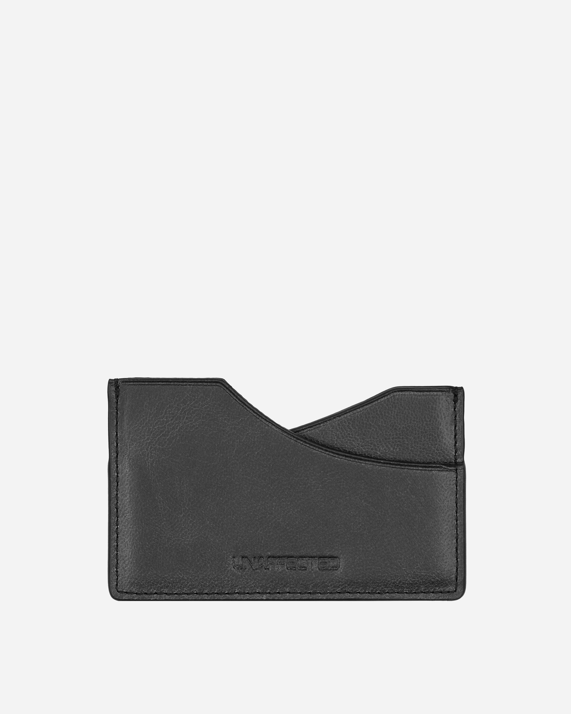 Unaffected Wavy Card Holder (Non Seasonal) Black Wallets and Cardholders Wallets UN00ALLAC05 BLACK