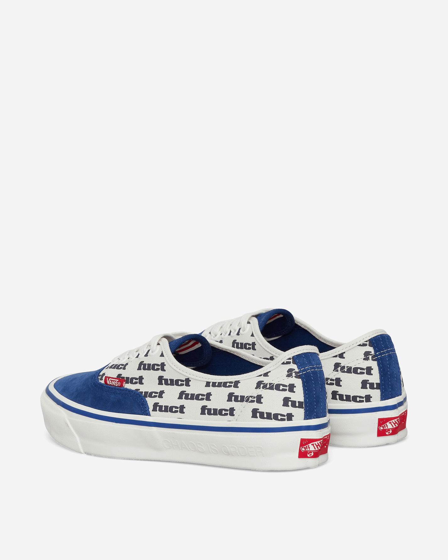 Vans Lx Authentic Reissue 44 X Fuct X Slam Jam White/True Blue Sneakers Low VN0007QZ