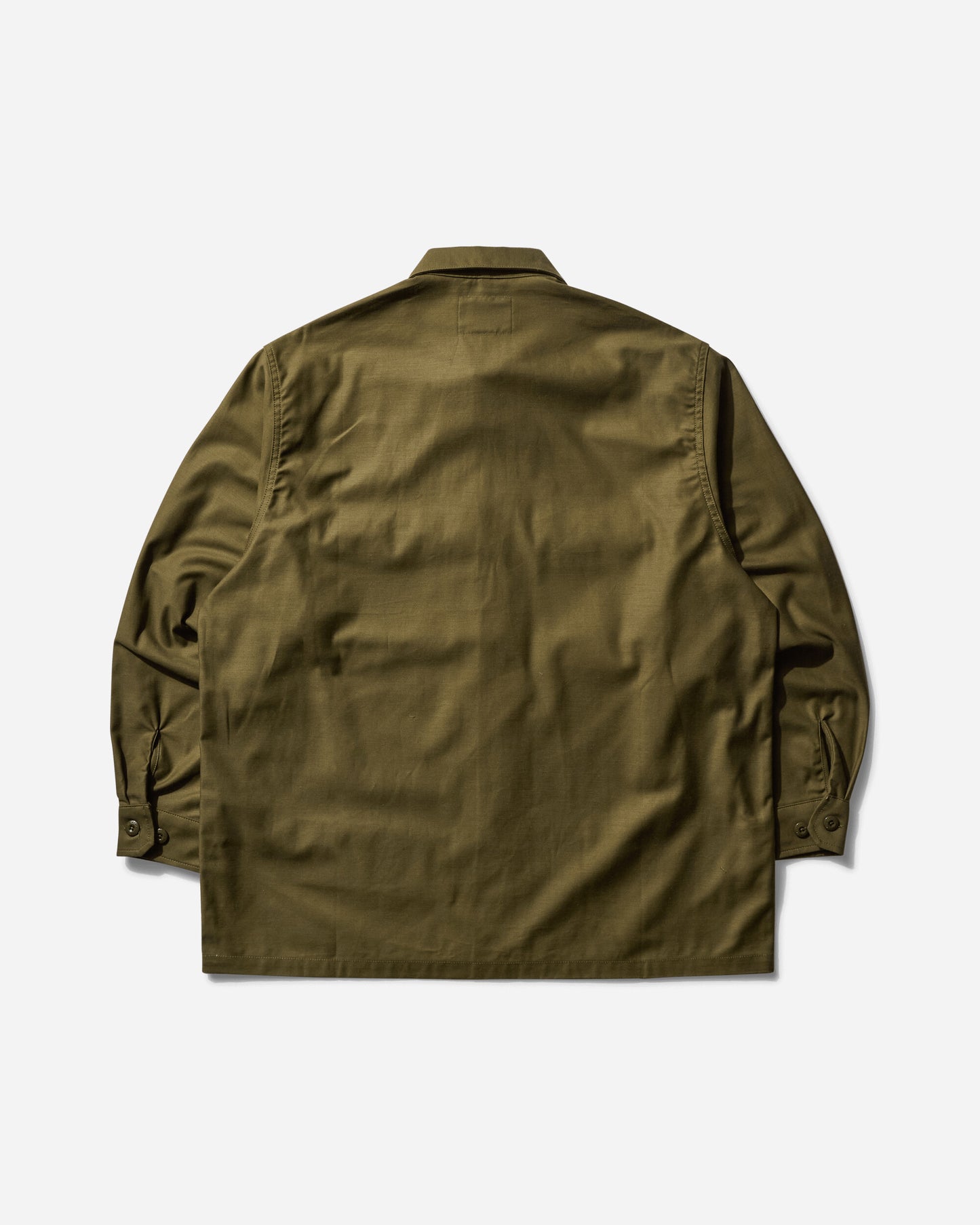 WTAPS Shirts 10 Olive Drab Shirts Longsleeve Shirt 242WVDT-SHM01 002