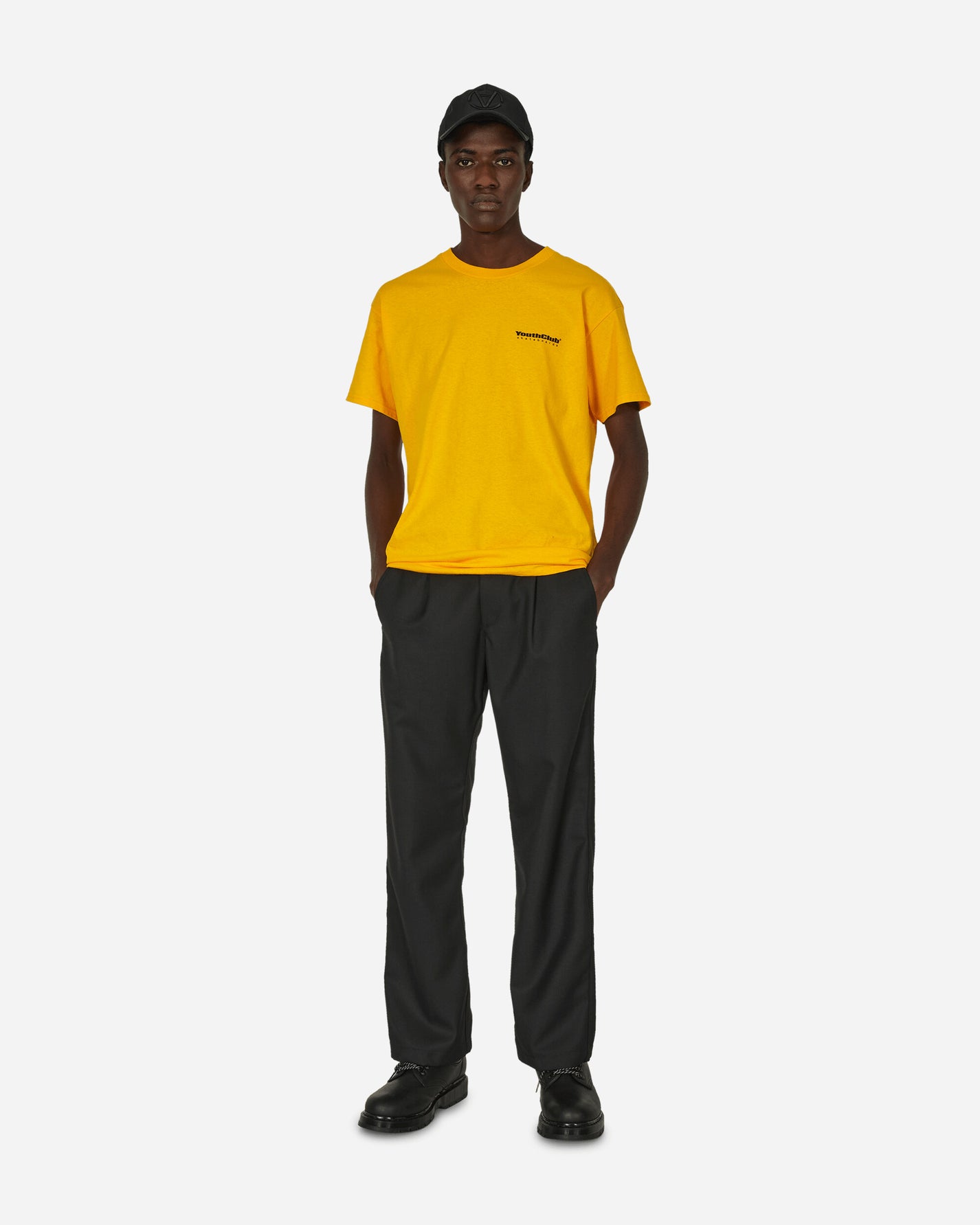 Youth Club Brunetti Tee Yellow T-Shirts Shortsleeve BRUNETTI-SST YELLOW