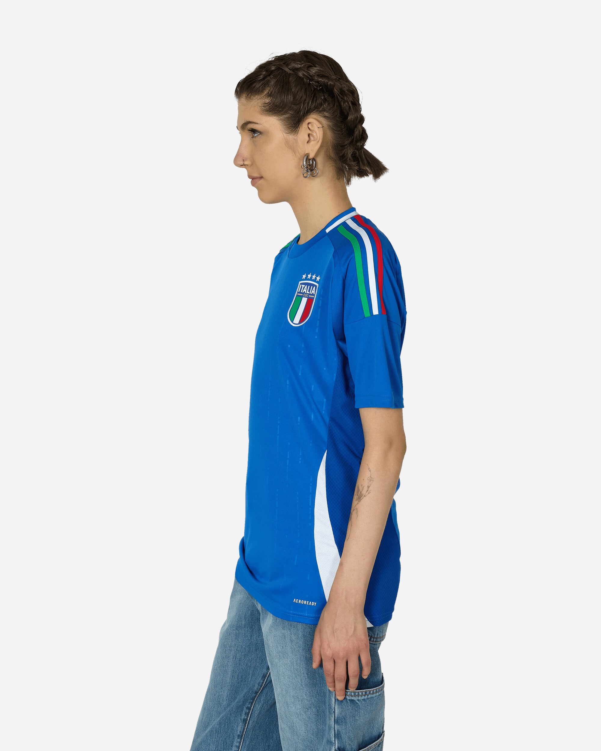 adidas Figc H Jsy Blue T-Shirts Shortsleeve IN0657