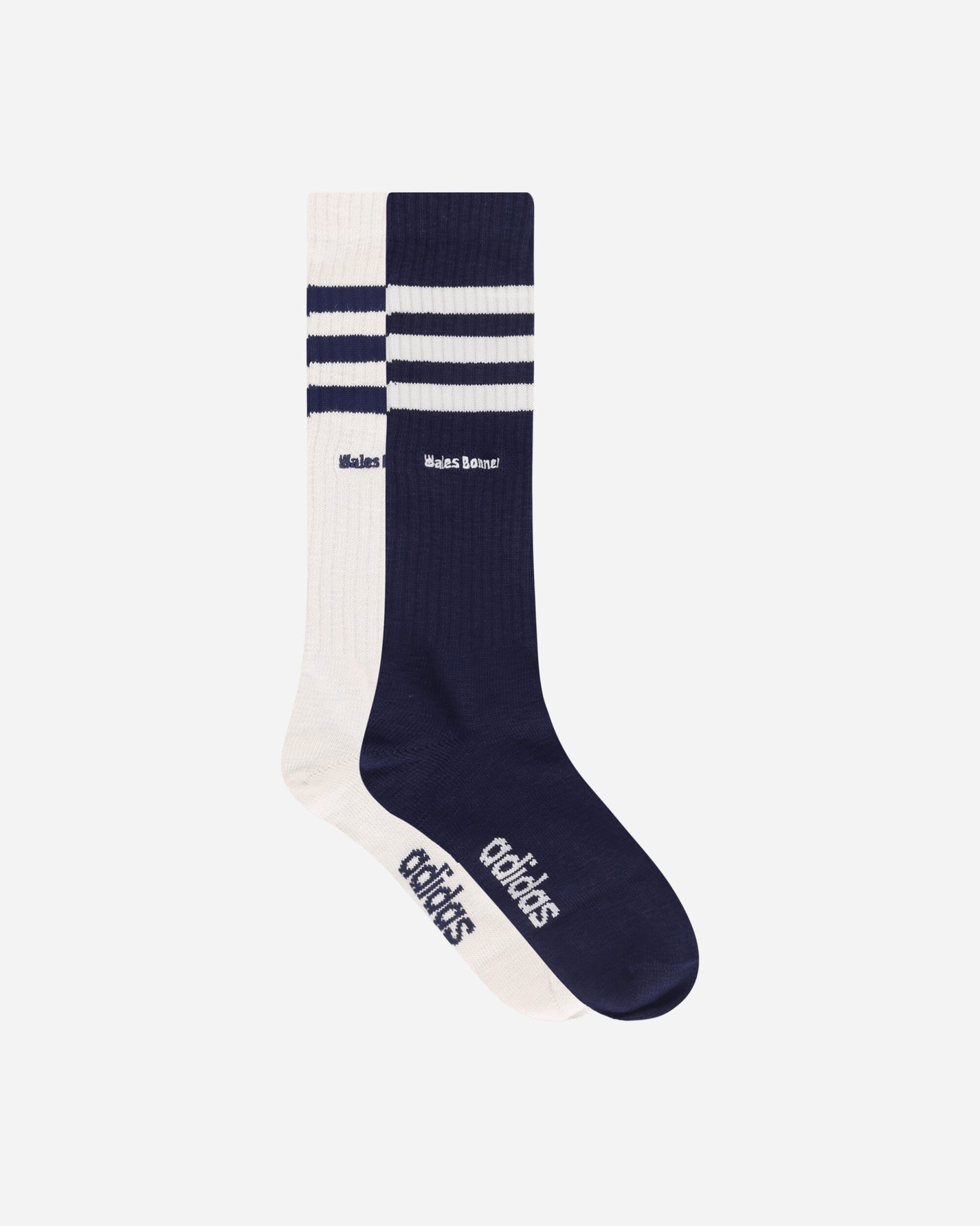 adidas Wb 3S Sock Wonder White/Collegiate Navy Underwear Socks JH3609