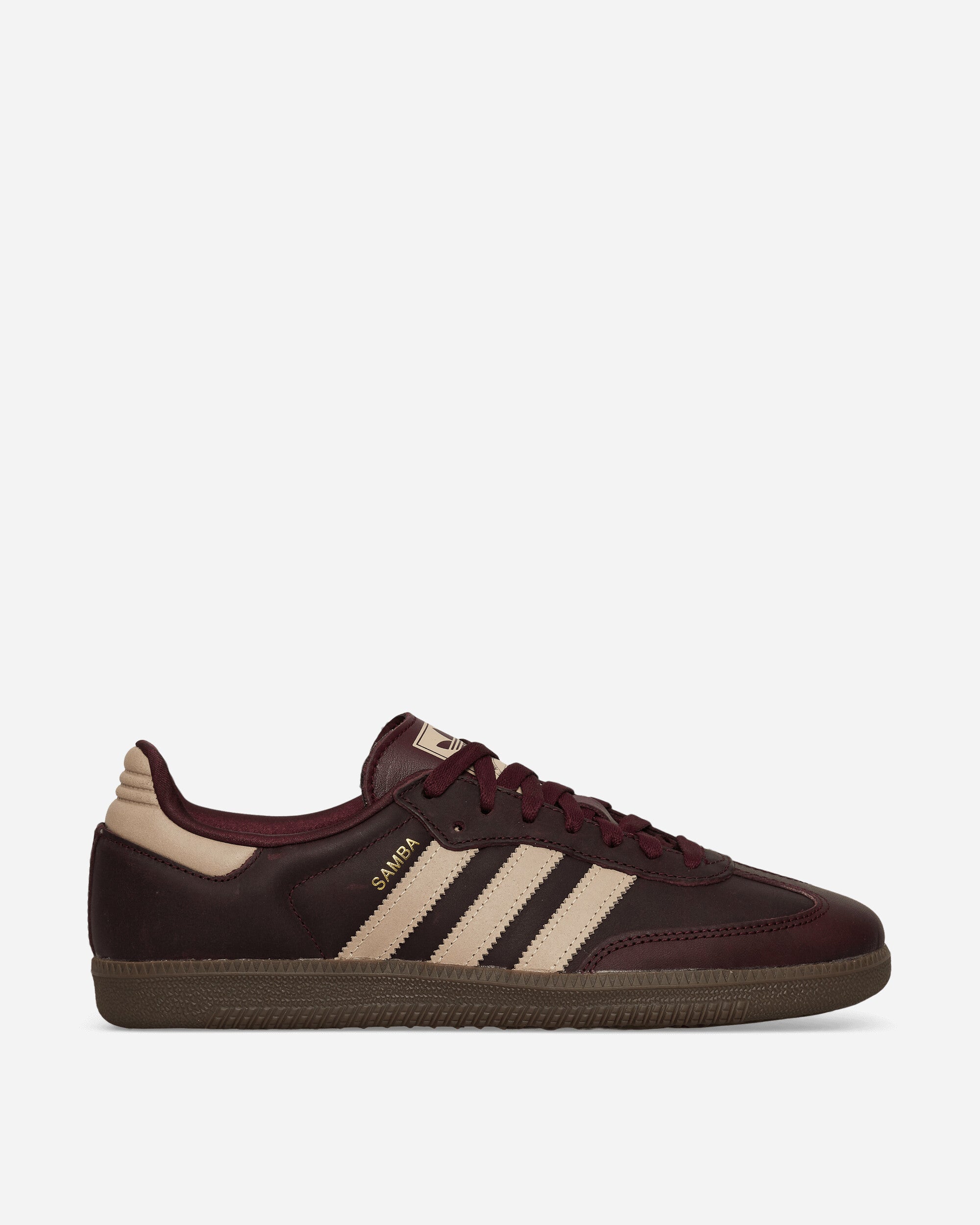 adidas Wmns Samba Og W Maroon/Crystal Sand Sneakers Low IF7004