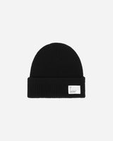 visvim Knit Beanie (W/Ws) Black Hats Beanies 0123203003013 1