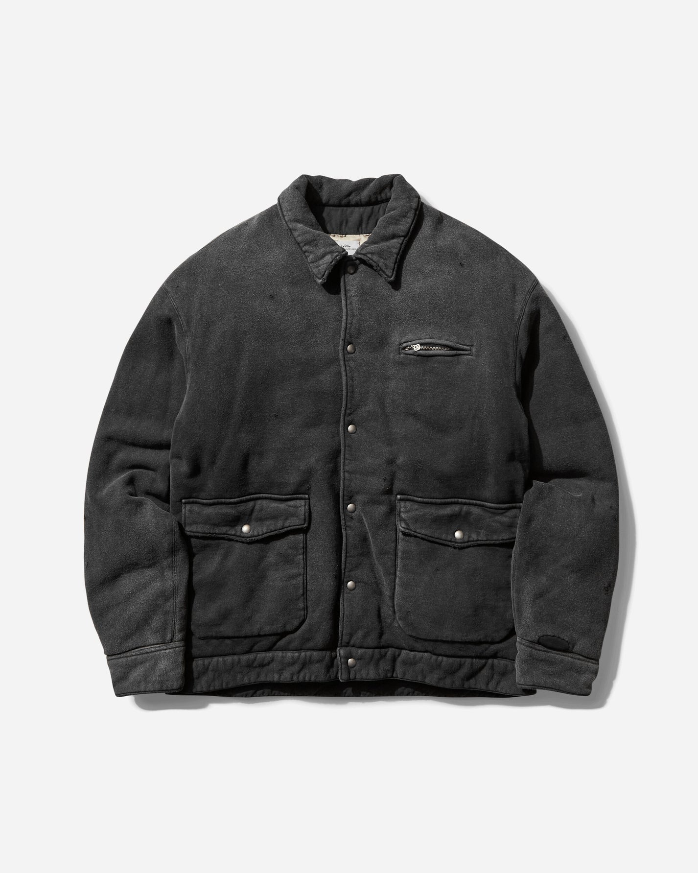 visvim Grenier Down Jkt Crash Black Coats and Jackets Jackets 125105013002 001