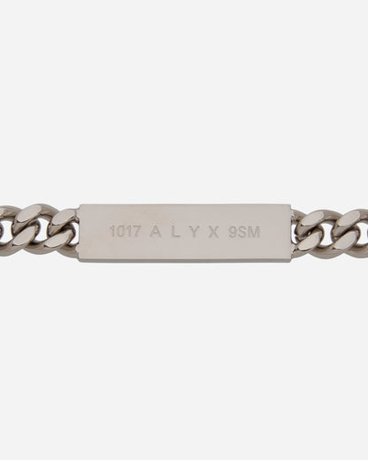 1017 Alyx 9SM Id Silver Jewellery Bracelets AAUJW0119OT01 GRY0002