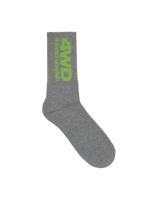 4 Worth Doing Logo Grey Underwear Socks 4WDLOGOSOCKS GREY