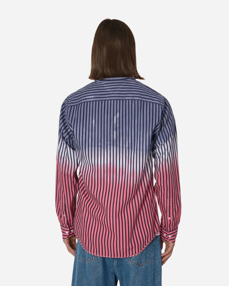 Aries Tommy x Aries Remade: Overprinted Stripe Tie-Dye Shirt