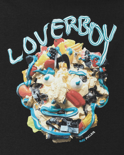 Charles Jeffrey Loverboy Face Tee Black T-Shirts Shortsleeve CJLAW22FT BLACK