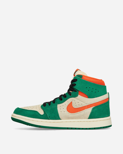 Nike Jordan Wmns Air Jordan 1 Zm Air Cmft 2 Pine Green/Orange Blaze Sneakers High DV1305-308