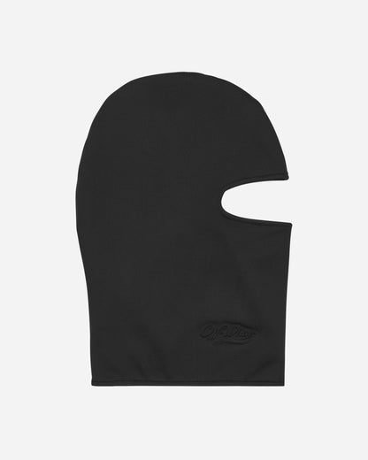 Off-White Wave Off Balaclava Black/Black Hats Balaclavas OMLC032S23JER001 1010