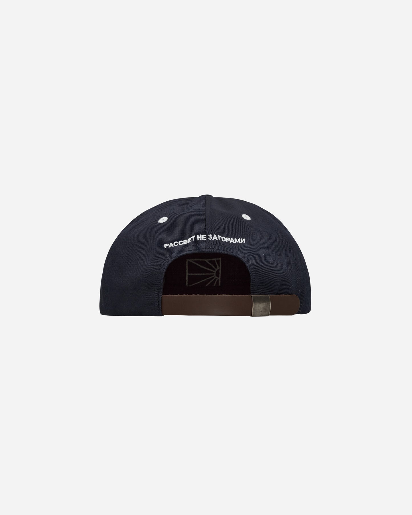 Paccbet Men 5-Panel Logo Cap Woven Navy Hats Caps PACC12K006 1