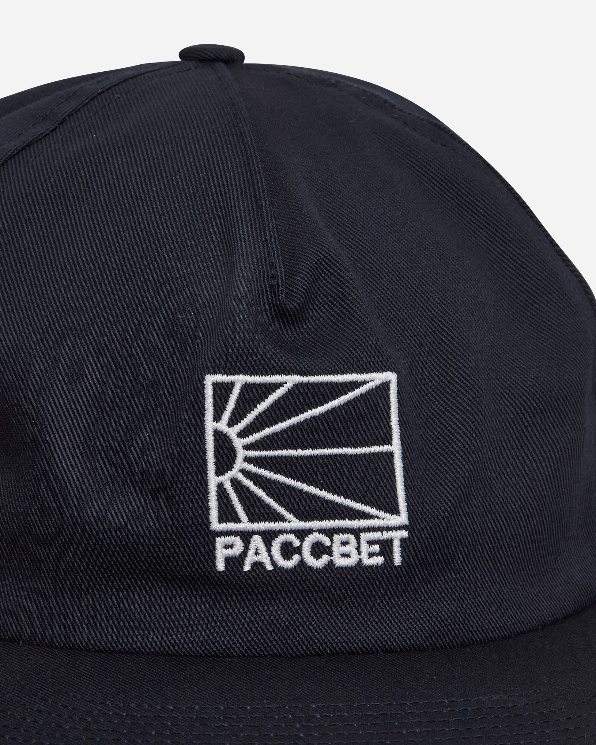 Paccbet Men 5-Panel Logo Cap Woven Navy Hats Caps PACC12K006 1