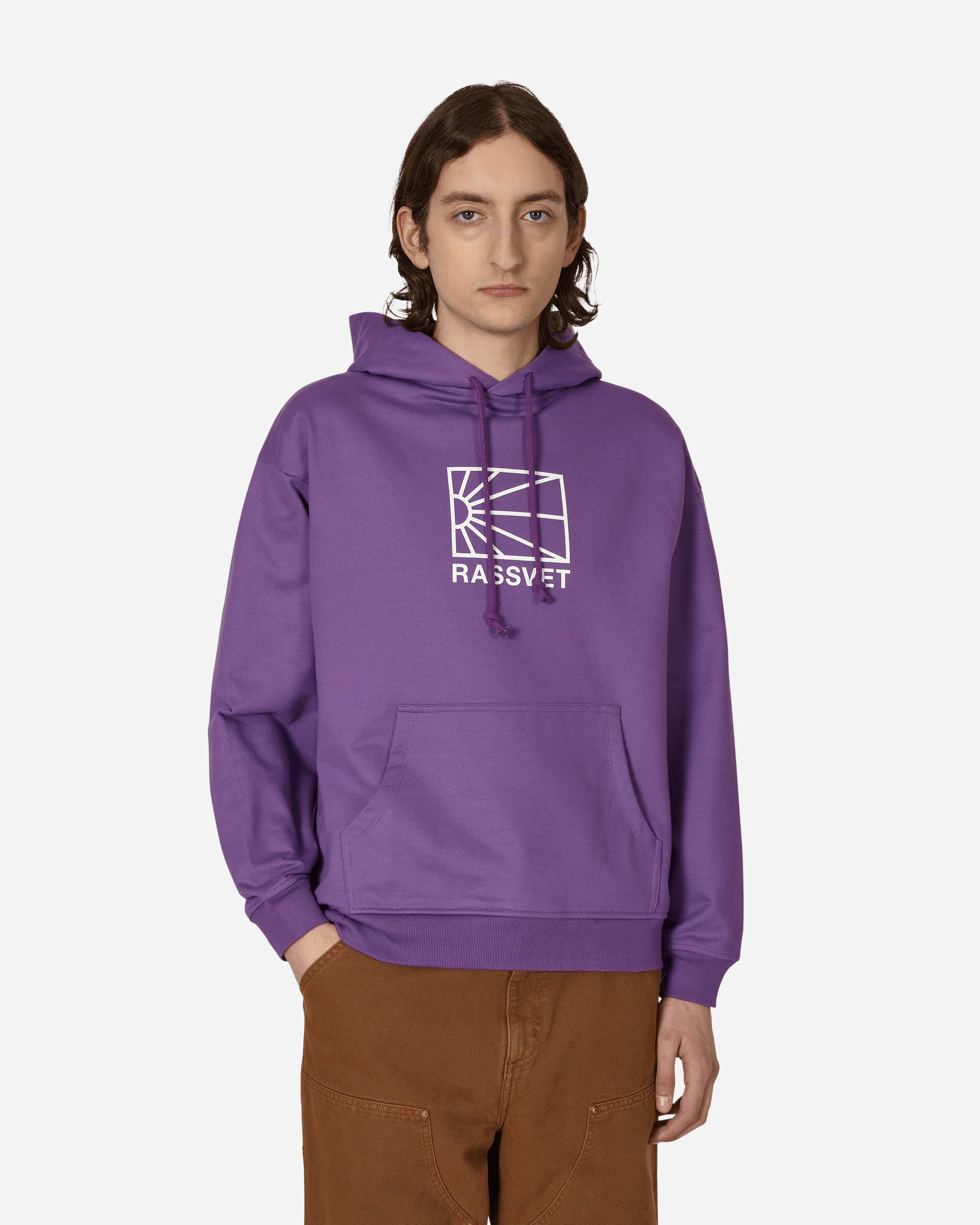 Paccbet Men Logo Hoodie Knit Purple Sweatshirts Hoodies PACC12T025 2