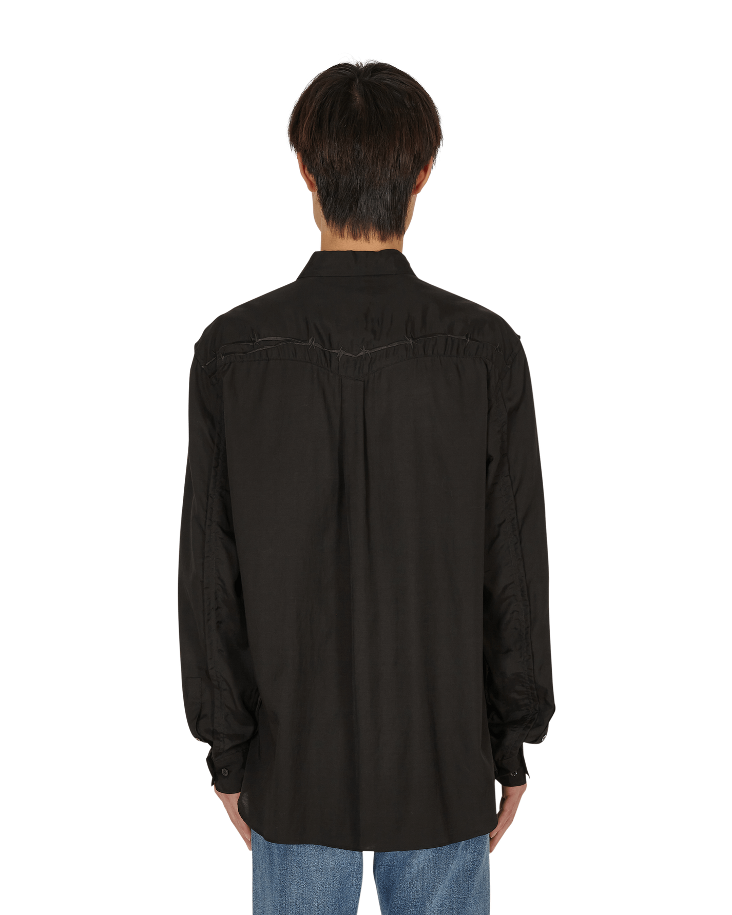 Undercover Shirt Black Shirts Longsleeve UC1A4404 BLACK